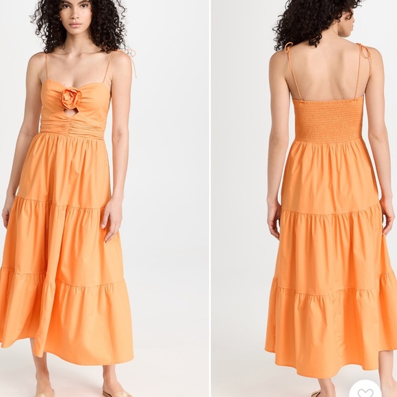 NWT Wayf Victoria Tiered Dress - Picture 1 of 5
